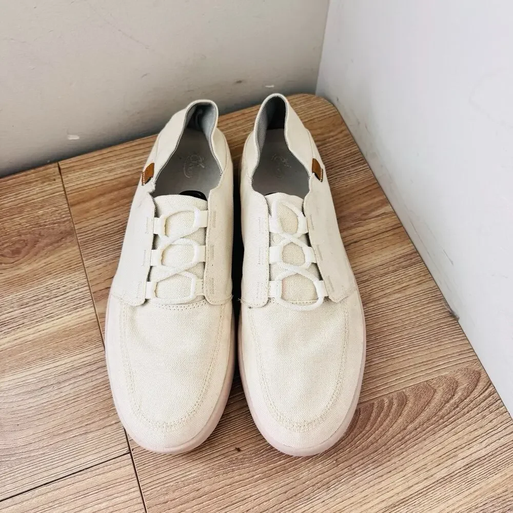 Chaco Ojai 3-Eye slip-on sneakers Cream Men’s Size 10.5